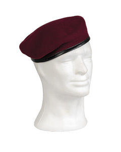 Mil-Tec BW vunena beretka, bordo