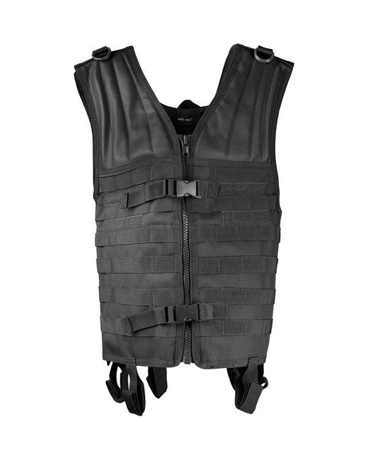Mil-Tec Carrier prsluk taktički MOLLE sustav, crni