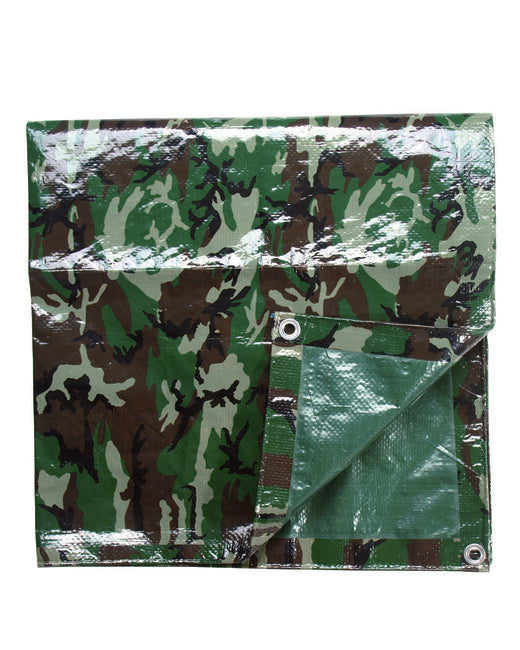 Mil-Tec Celta PE cerada 190x300 cm, woodland