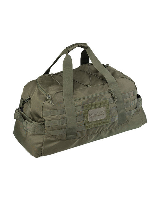 Mil-Tec Combat srednja torba na rame 54l, maslinasto zelena