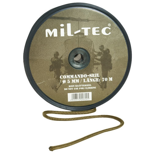 Mil-Tec COYOTE 7MM COMMANDO uže (50M)
