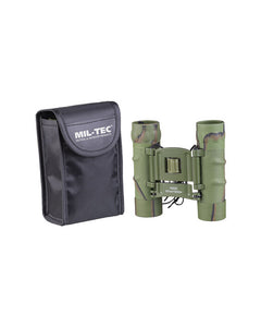 Mil-Tec 10x25 GEN II dalekozor pogumiran s futrolom, woodland