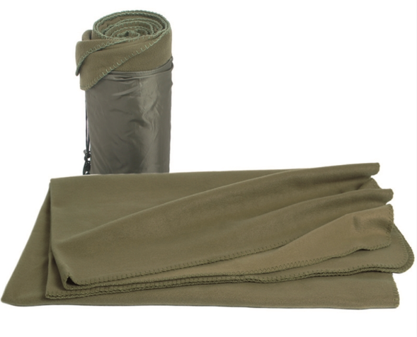 Mil-Tec Poly-Fleece deka, 200x150 cm, maslinasto zelena
