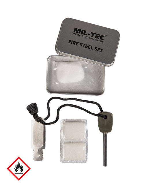 Mil-Tec Fire steel set kresiva