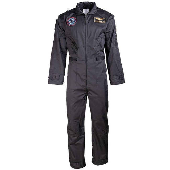 Mil-Tec Flight kombinezon overall, crni