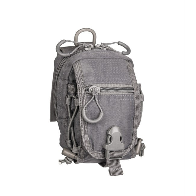 Mil-Tec Hextax MOLLE pojasna torbica, siva