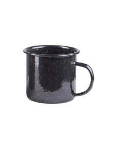 Mil-Tec WESTERN emajlirana šalica 350 ml, crna