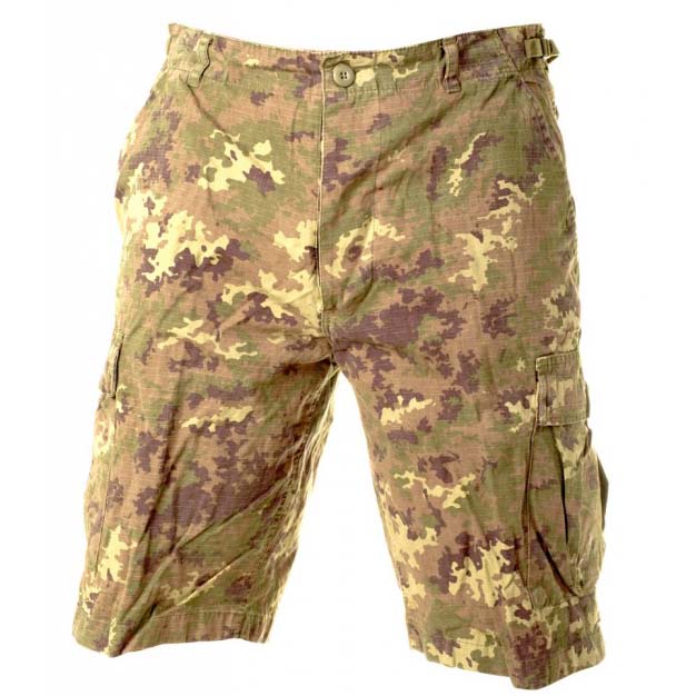 Mil-Tec Rip-Stop kratke hlače prewash, vegetato