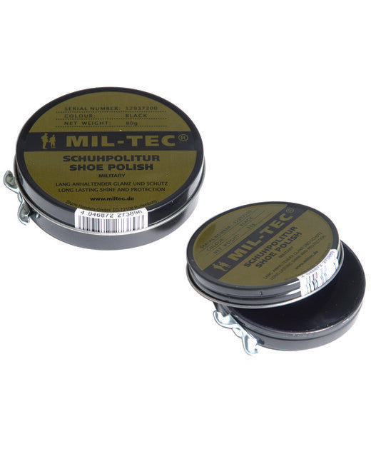 Mil-Tec krema za cipele, crna, kutija 80g