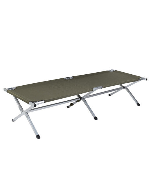 Mil-Tec US tip ležaljka s ojačanim ramom 190 cm, zelena