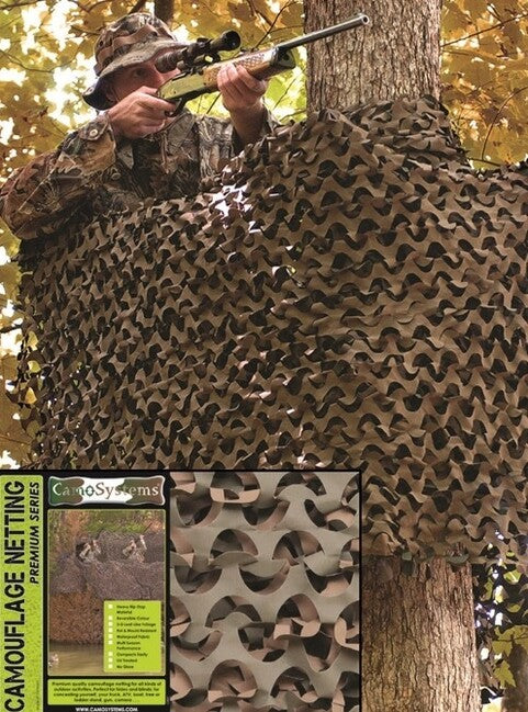 Mil-Tec BASIC LIGHT NET kamuflažna mrežica WOODLAND, 2.4x6m