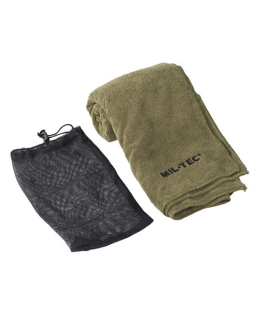 Mil-Tec microfibre ručnik 120x60cm, maslinasto zelen
