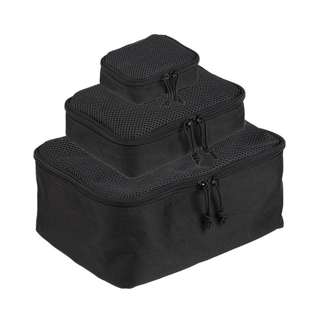 Mil-Tec MOLLE set futrola 3 kom, crni