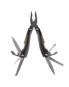 Mil-Tec multitool black green, crna/zelena