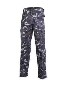 Mil-Tec RANGER hlače US BDU black digital tip