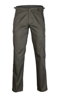Mil-Tec US Ranger BDU STRAIGHT CUT hlače, maslinasto zelene