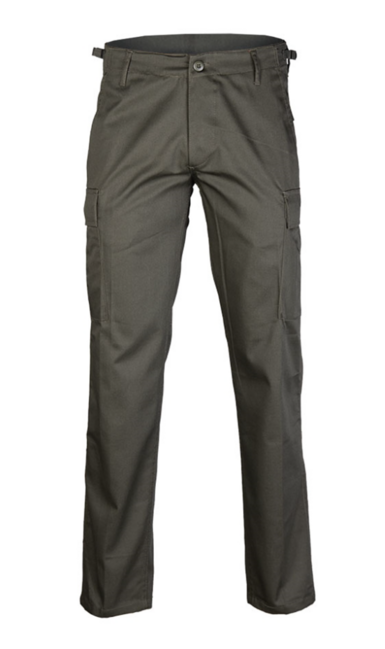 Mil-Tec US Ranger BDU STRAIGHT CUT hlače, maslinasto zelene