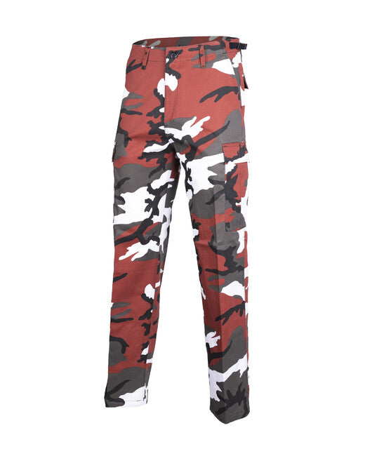 Mil-Tec US BDU tip RANGER hlače, red camo
