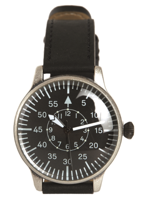 Mil-Tec Pilot Retro sat, crni