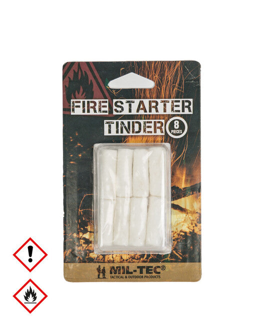 Mil-Tec tamponi za paljenje za kresivo, 8 kom
