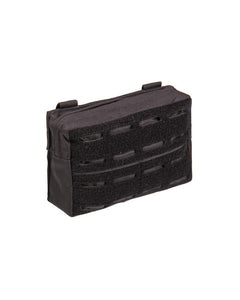 Mil-Tec LASER CUT futrola mala MOLLE horizontalna, crna