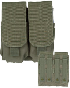 Mil-Tec dvostruka futrola za okvire M4/M16, maslinasto zelena