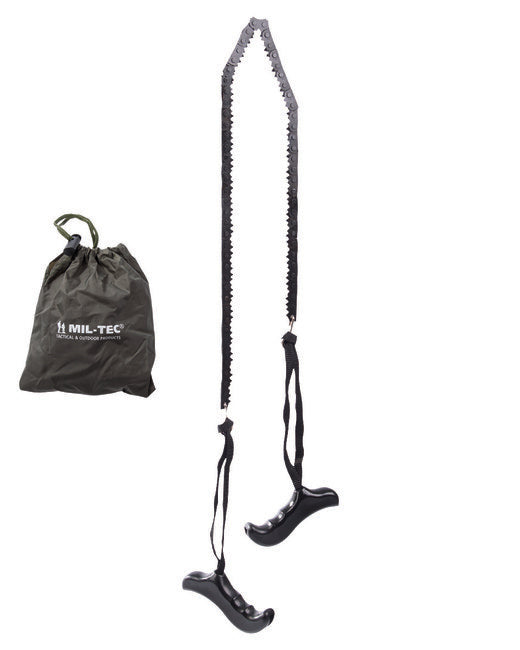 Mil-Tec lančana pila s ručkama i futrolom, 73cm