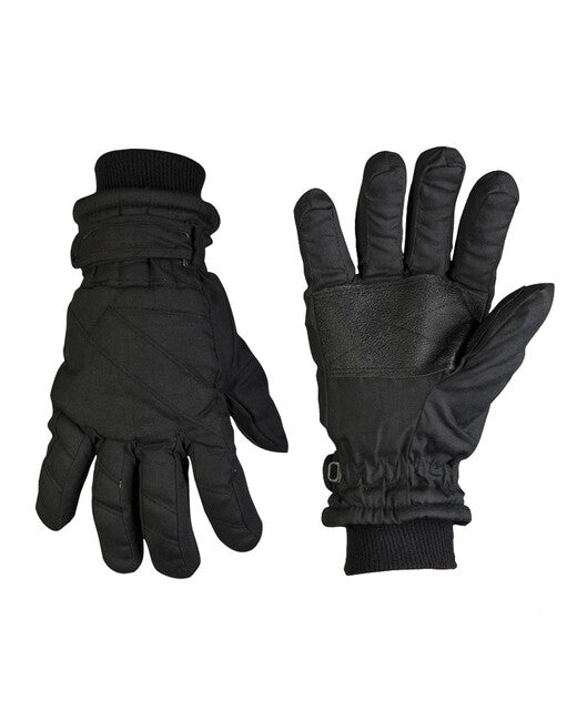 Mil-Tec Thinsulate™ rukavice s prstima zatopljene, crne