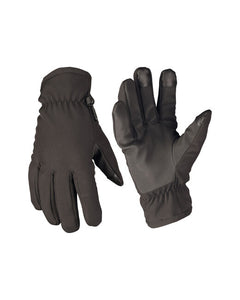 Mil-Tec SOFTSHELL THINSULATE™ rukavice, crne