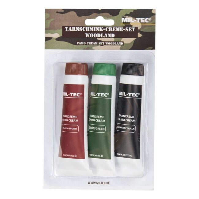 Mil-Tec WOODLAND CAMO set boja za lice