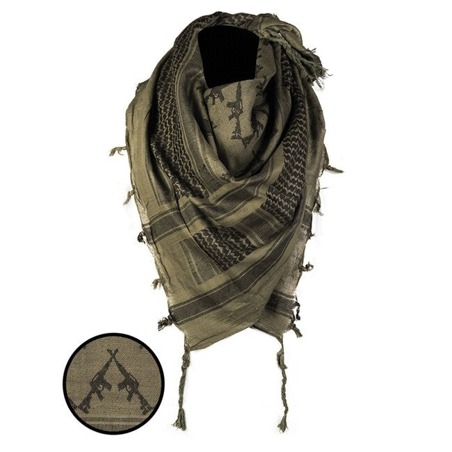 Mil-Tec ŠEMAGH bandana za pušku, maslinasto zelena/crna