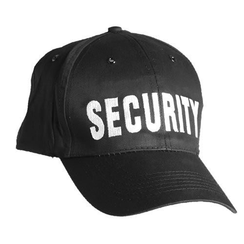 Mil-Tec SECURITY kapa sa šiltom, crna