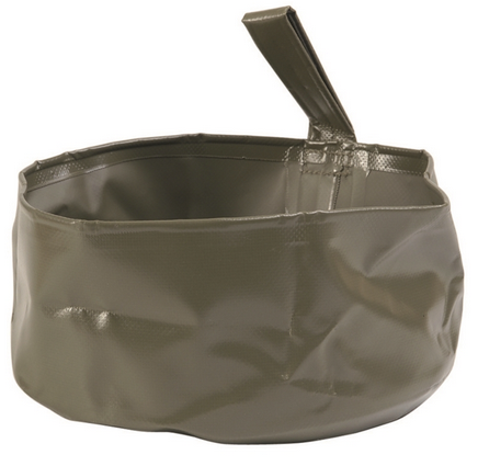Mil-Tec Sklapajuća zdjela PVC 5L, maslinasto zelena