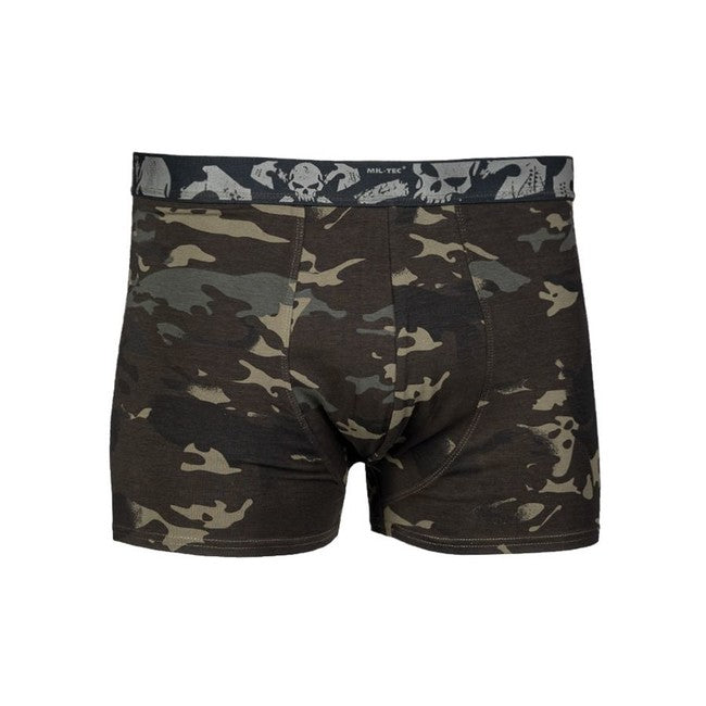 Mil-Tec Skull muške bokserice 2kom, multitarn black