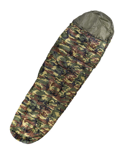 Mil-Tec COMMANDO vreća za spavanje s navlakom, woodland