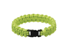 Mil-Tec Survival paracord narukvica 15mm, zelena
