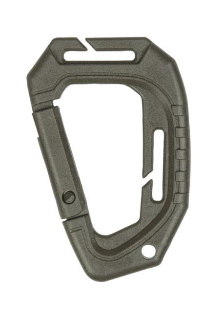Mil-Tec MOLLE karabiner plastični taktički, maslinasto zeleni 2 kom