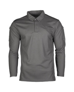 Mil-Tec polo majica taktička dugih rukava, urban grey