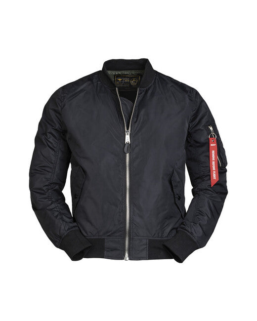 Mil-Tec US MA1 bomber tanka jakna, crna