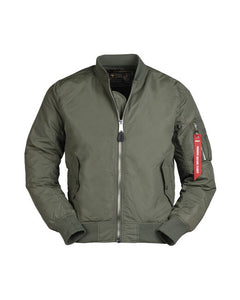 Mil-Tec US MA1 tanka jakna bomber, maslinasto zelena