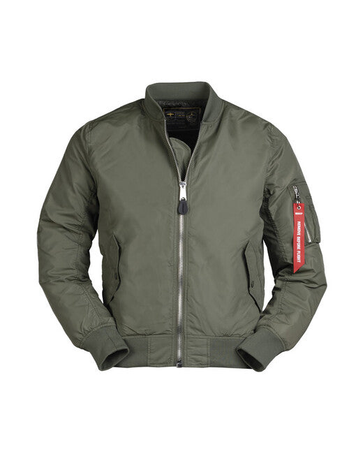 Mil-Tec US MA1 tanka jakna bomber, maslinasto zelena