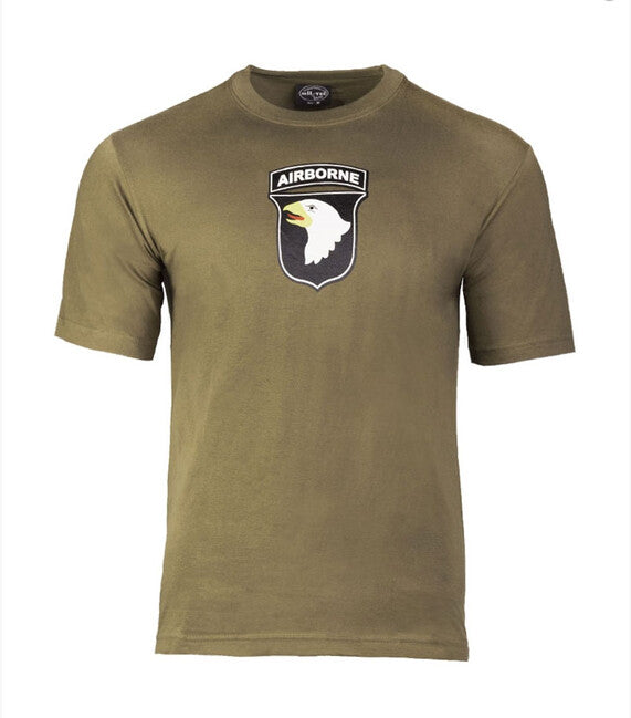 Mil-Tec airborne majica, maslinasto zelena