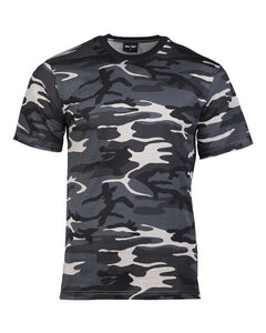 Mil-Tec majica kratki rukav, dark camo