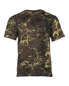 Mil-Tec majica kratki rukav, flecktarn
