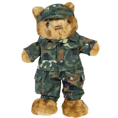 Mil-Tec uniforma za malog plišanog medvjedića, flecktarn