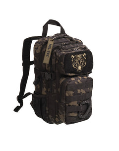 Mil-Tec US assault dječji ruksak, multitarn, crni, 14L