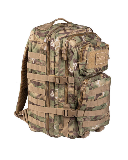Mil-Tec US assault ruksak Large Woodland-Arid, 36L