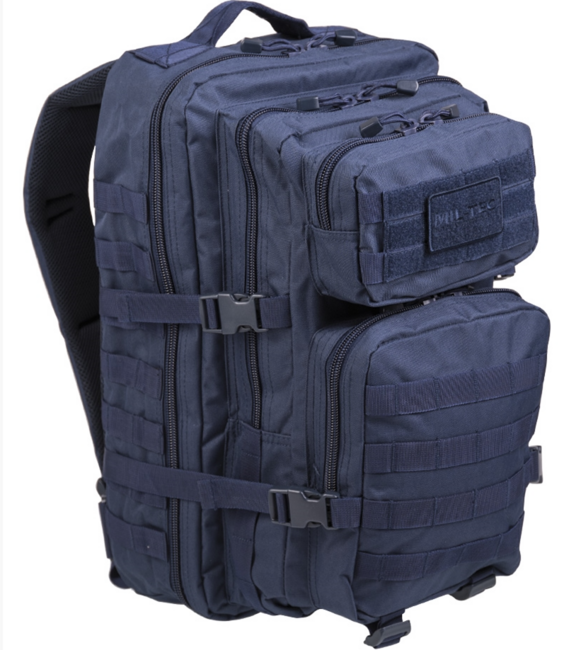 Mil-Tec US assault ruksak Large, tamnoplavi, 36L