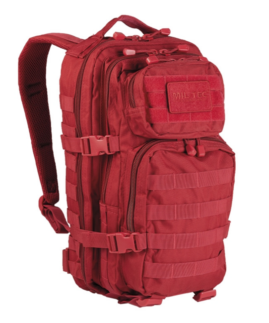 Mil-Tec US assault Small ruksak, crveni, 20L