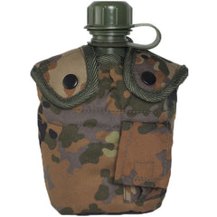 Mil-Tec US čuturica Flecktarn uzorak ALU zdjelom, 1l